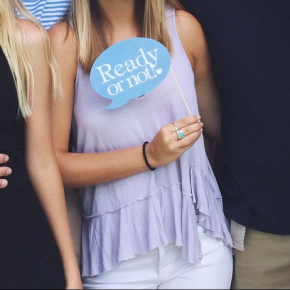 Lavender Tank Top